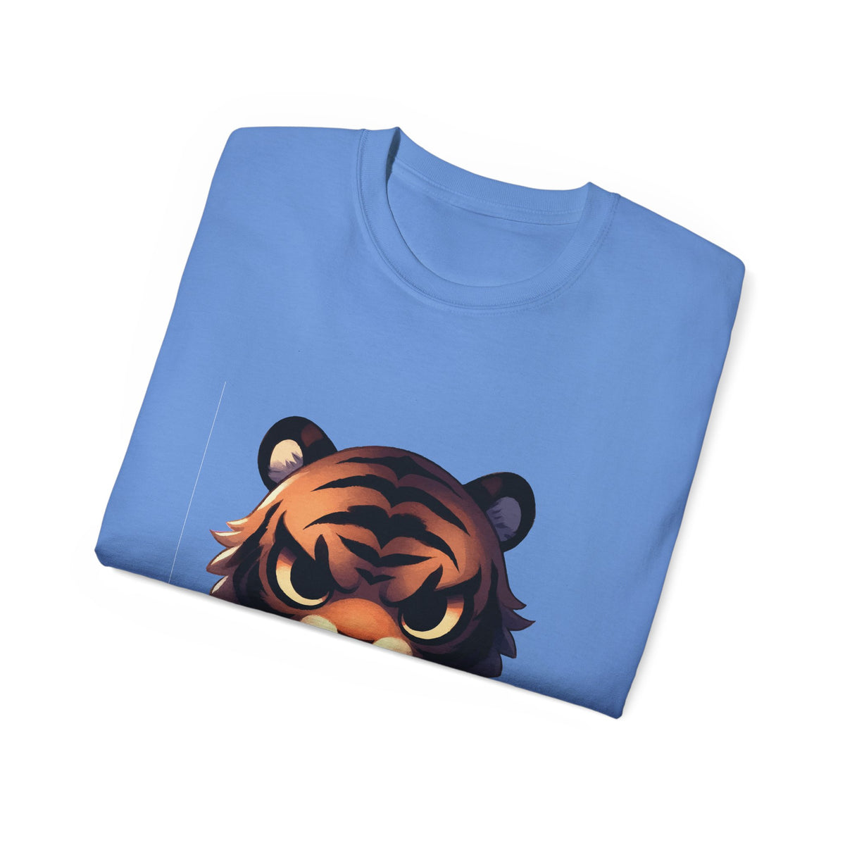 Shadowy Tiger Graphic Unisex Ultra Cotton Tee - Perfect for Animal Lovers