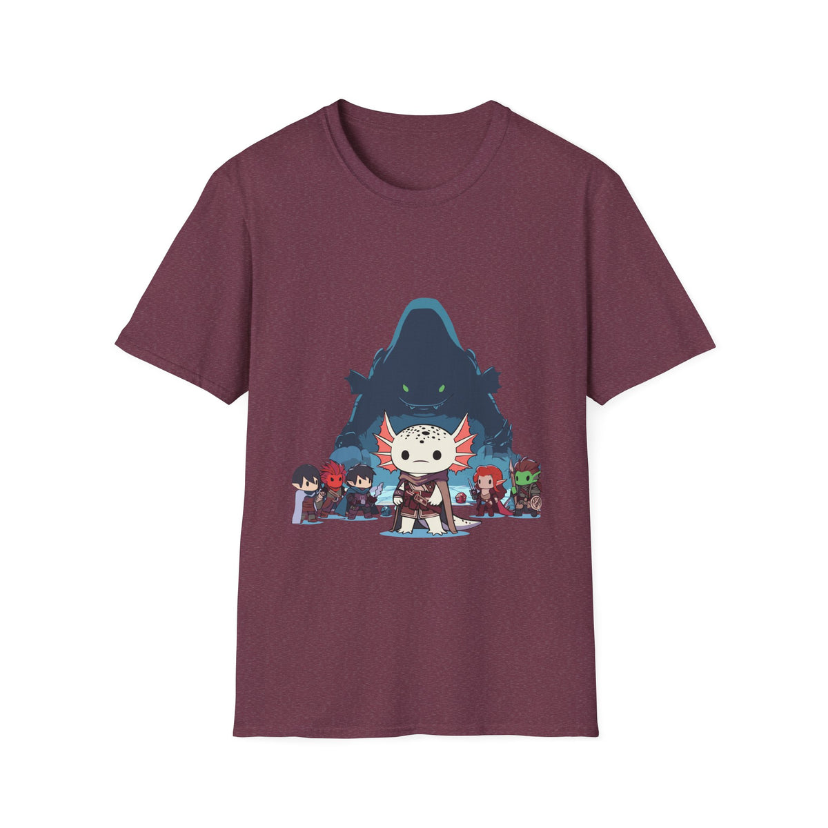 Heroic Fantasy Unisex T-Shirt - Vibrant Adventure Graphic Tee