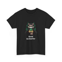 Excel Wizard Raccoon T-Shirt - Unleash Your Inner Spreadsheet Master!