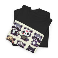 Halloween Raccoon Squad Goals T-Shirt - Cute, Spooky, Fun