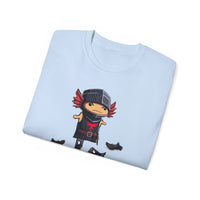 Funny Knight T-Shirt, Casual Wear, Gift for Gamers, Humor Tee, Unique Birthday Present, Quirky Costume Top