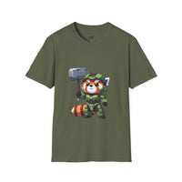 Spartan Red Panda Unisex Softstyle T-Shirt
