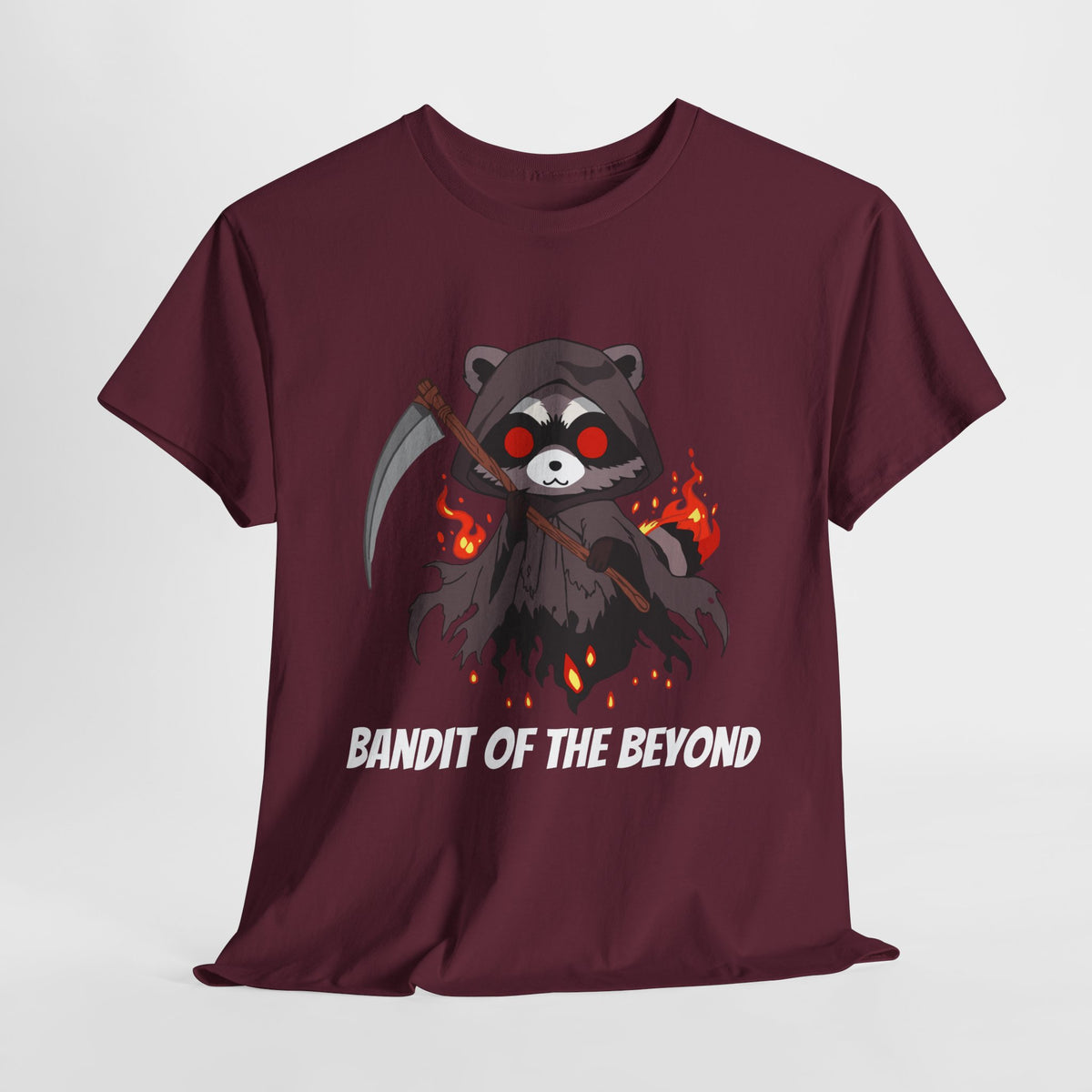 Raccoon Reaper T-Shirt - Bandit of the Beyond