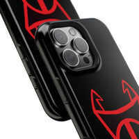 Unleash Your Inner Mercenary with the Irken Empire Deadpool Logo Phone Case!