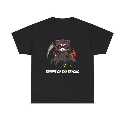 Raccoon Reaper T-Shirt - Bandit of the Beyond