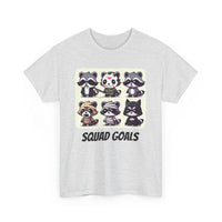 Halloween Raccoon Squad Goals T-Shirt - Cute, Spooky, Fun