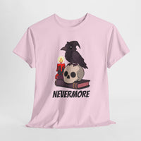 Nevermore Raven T-Shirt - Gothic, Spooky, Edgar Allan Poe
