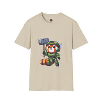 Spartan Red Panda Unisex Softstyle T-Shirt