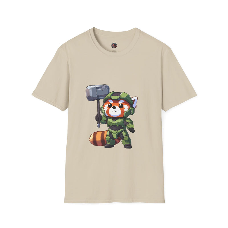 Spartan Red Panda Unisex Softstyle T-Shirt