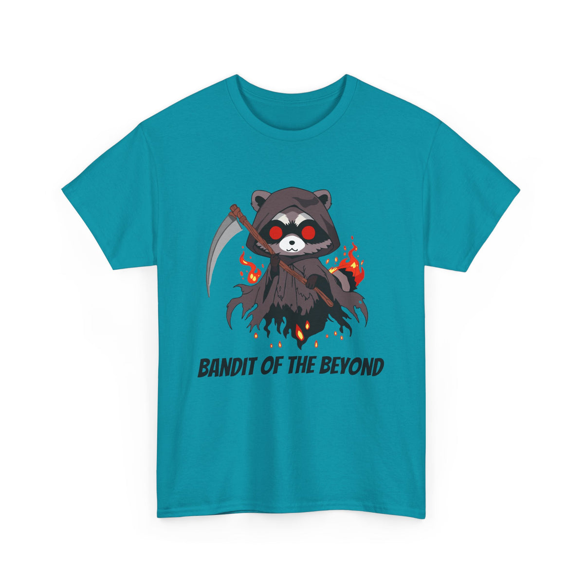 Raccoon Reaper T-Shirt - Bandit of the Beyond