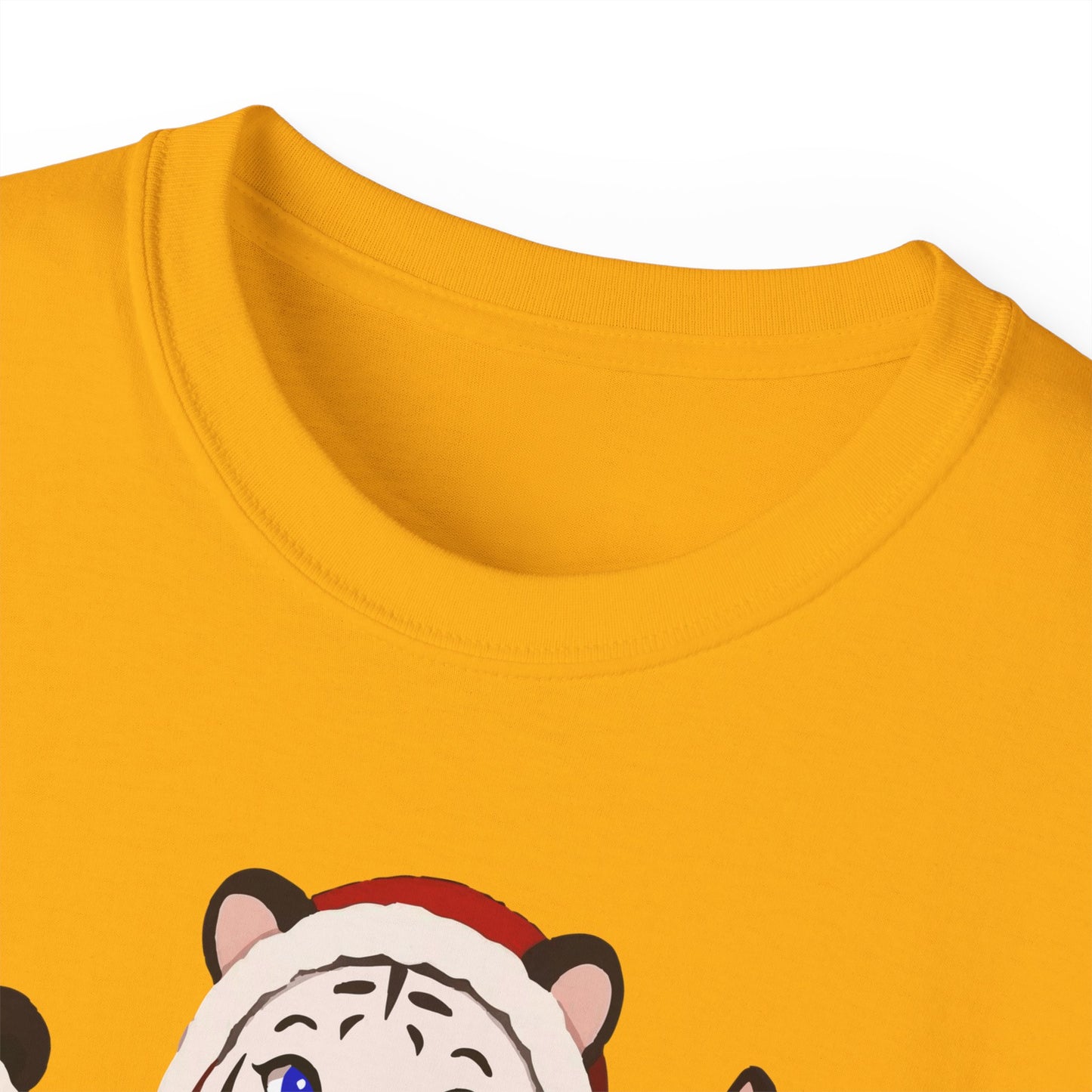 Cute Christmas Animals Tee — Santa Panda, Tiger & Fox Holiday T-Shirt