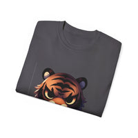 Shadowy Tiger Graphic Unisex Ultra Cotton Tee - Perfect for Animal Lovers
