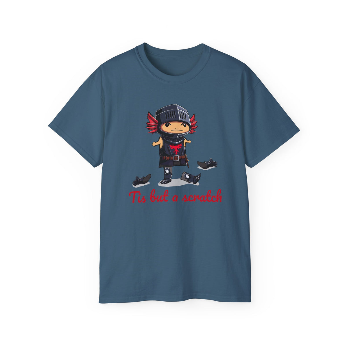 Funny Knight T-Shirt, Casual Wear, Gift for Gamers, Humor Tee, Unique Birthday Present, Quirky Costume Top
