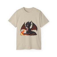 Dragon Fantasy Unisex Ultra Cotton Tee - Perfect for Fans and Gift Giving