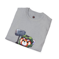 Spartan Red Panda Unisex Softstyle T-Shirt