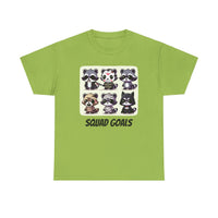 Halloween Raccoon Squad Goals T-Shirt - Cute, Spooky, Fun