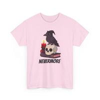 Nevermore Raven T-Shirt - Gothic, Spooky, Edgar Allan Poe