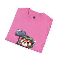 Spartan Red Panda Unisex Softstyle T-Shirt