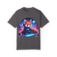 Red Panda Gamer T-Shirt - Cute & Funny Gaming Apparel