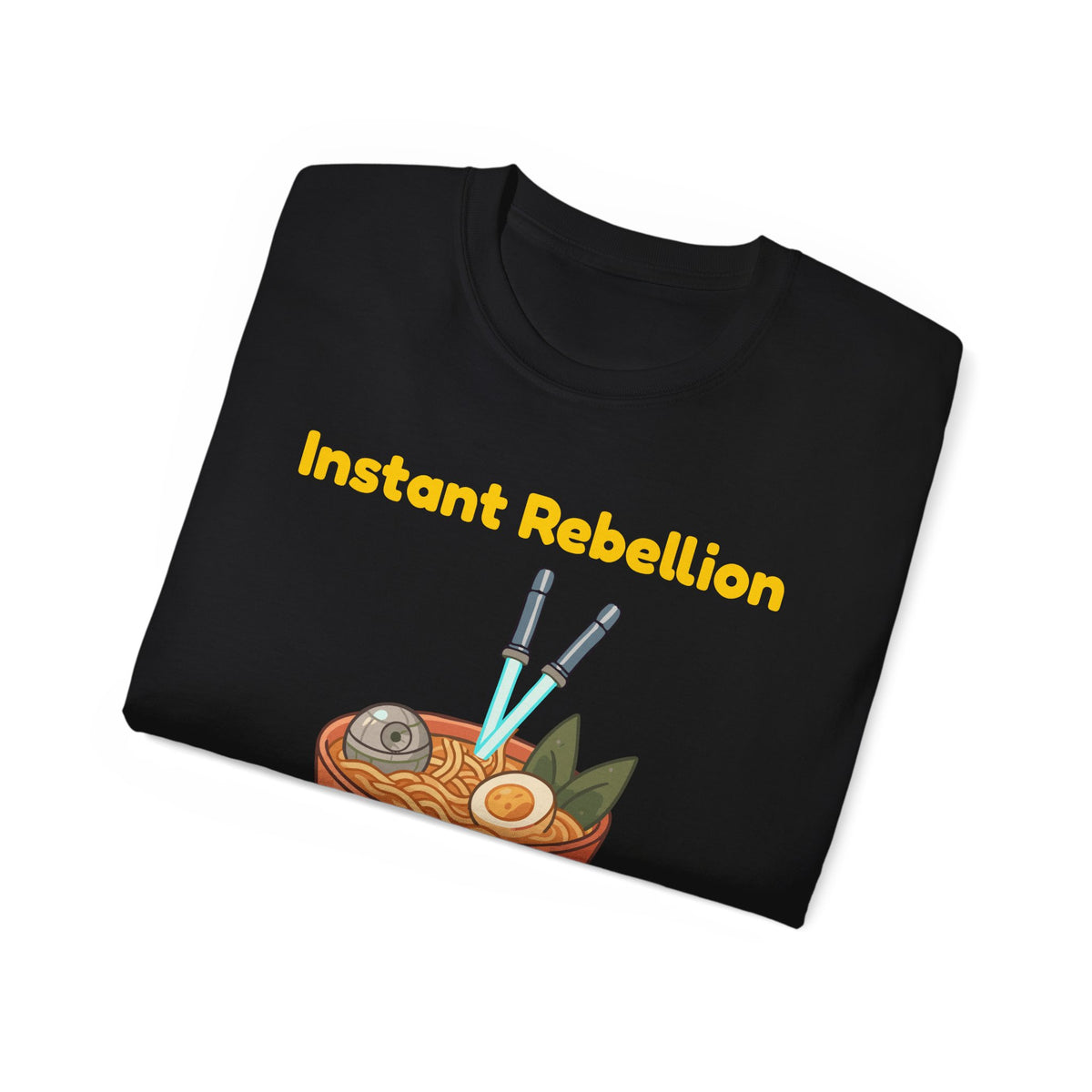 Funny Instant Ramen Unisex Ultra Cotton Tee – Perfect for Food Jedi!