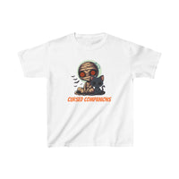 Spooky Cute Mummy Kids Shirt - "Cursed Companions"