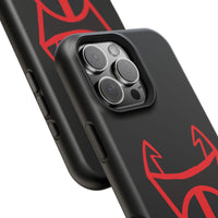 Unleash Your Inner Mercenary with the Irken Empire Deadpool Logo Phone Case!