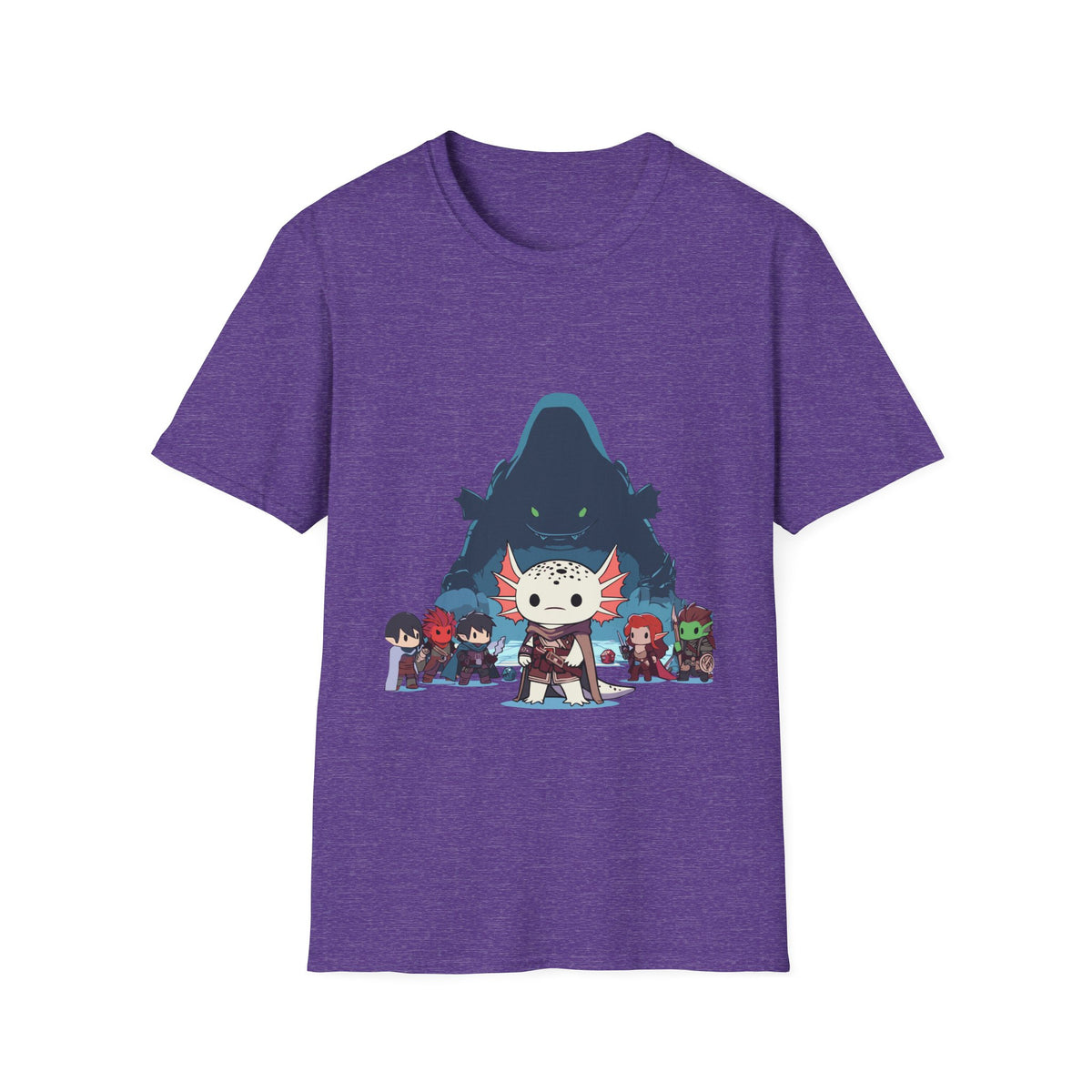 Heroic Fantasy Unisex T-Shirt - Vibrant Adventure Graphic Tee