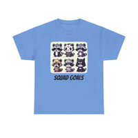 Halloween Raccoon Squad Goals T-Shirt - Cute, Spooky, Fun