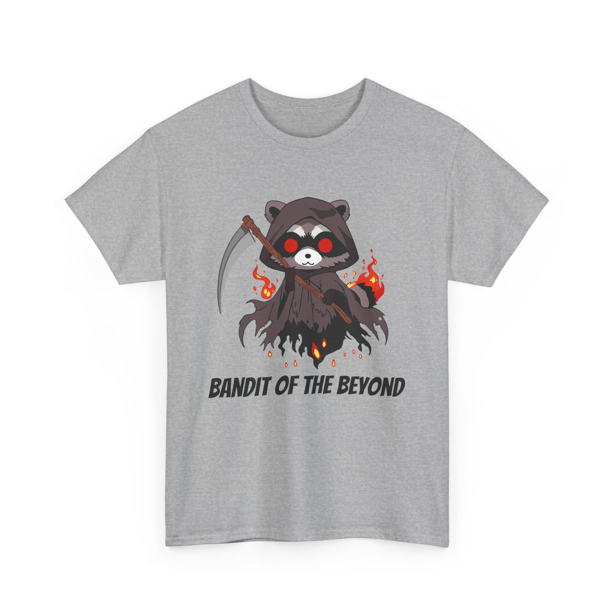 Raccoon Reaper T-Shirt - Bandit of the Beyond