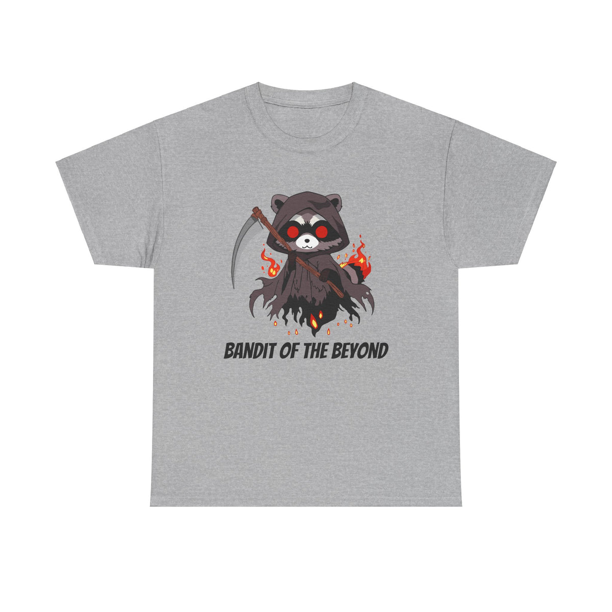 Raccoon Reaper T-Shirt - Bandit of the Beyond