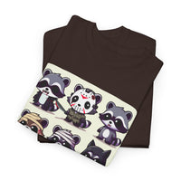 Halloween Raccoon Squad Goals T-Shirt - Cute, Spooky, Fun