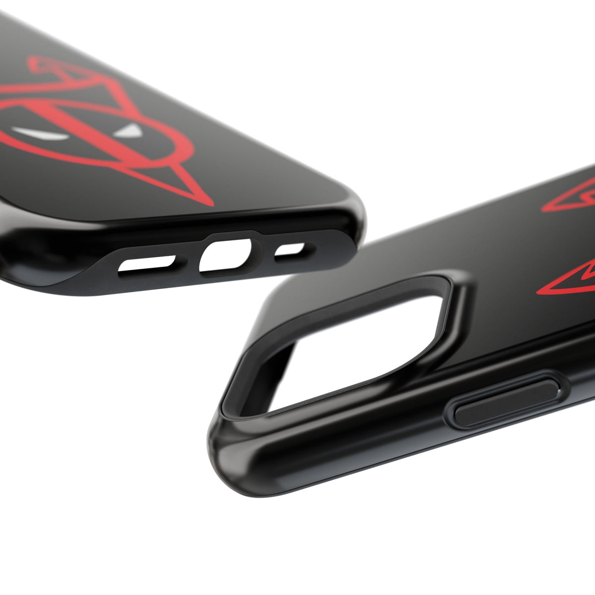 Unleash Your Inner Mercenary with the Irken Empire Deadpool Logo Phone Case!