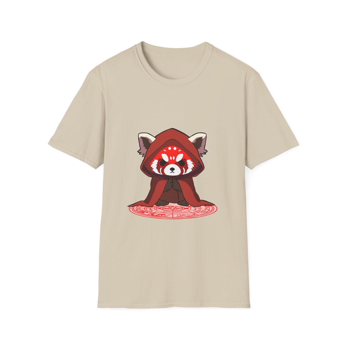 Cloaked Red Panda Unisex Softstyle T-Shirt