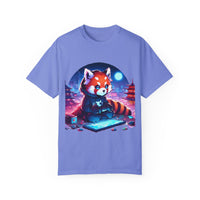 Red Panda Gamer T-Shirt - Cute & Funny Gaming Apparel