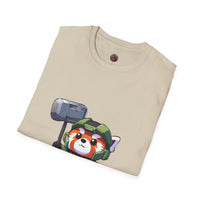 Spartan Red Panda Unisex Softstyle T-Shirt