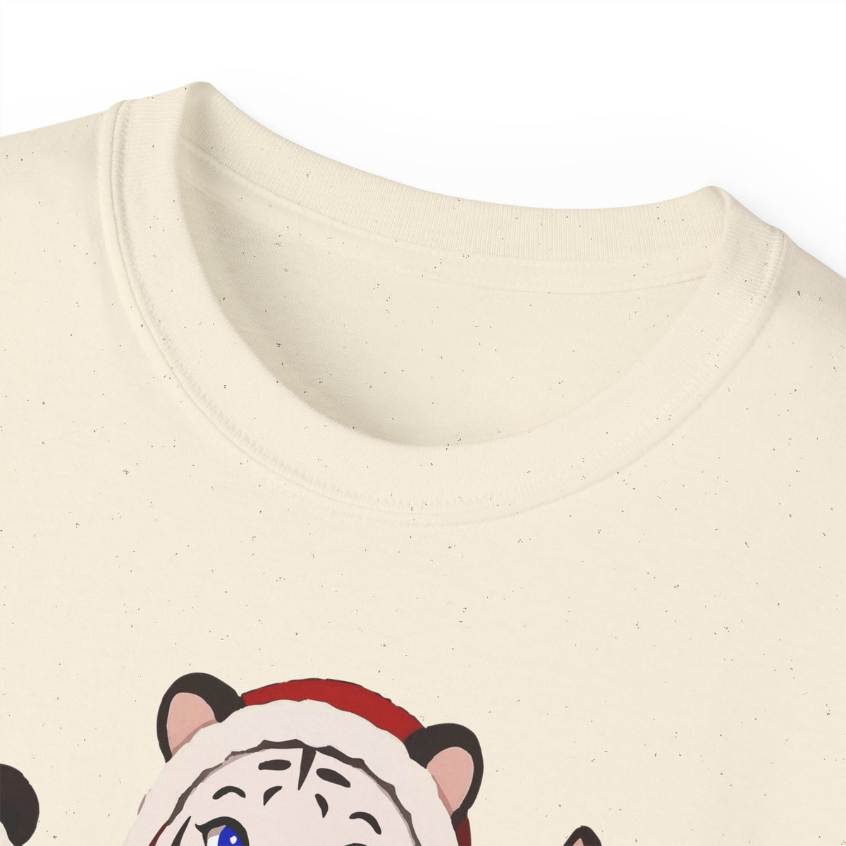 Cute Christmas Animals Tee — Santa Panda, Tiger & Fox Holiday T-Shirt