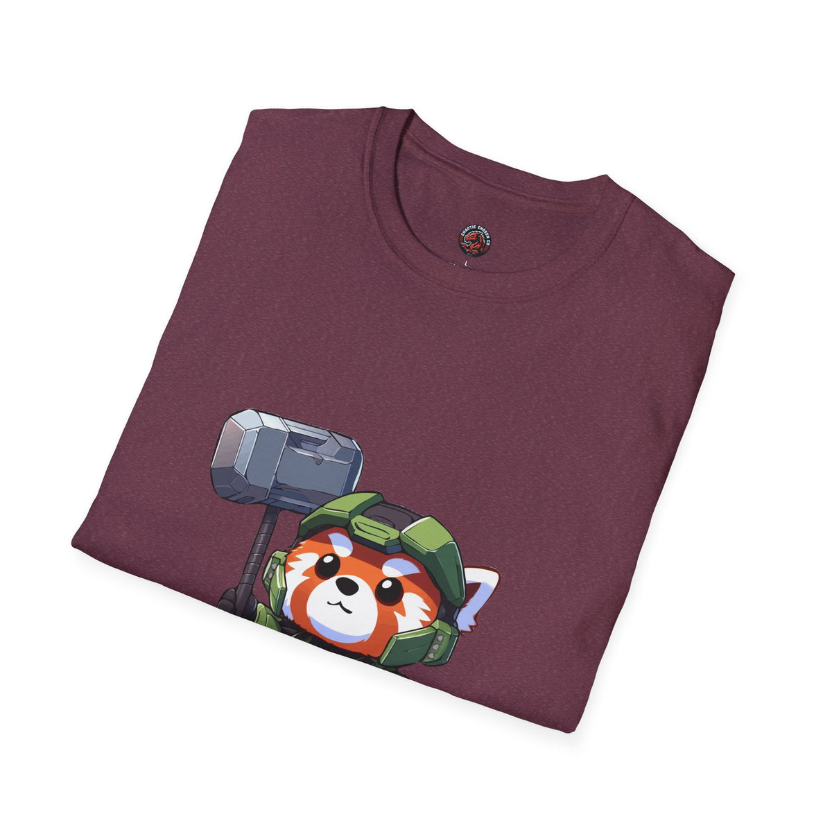 Spartan Red Panda Unisex Softstyle T-Shirt
