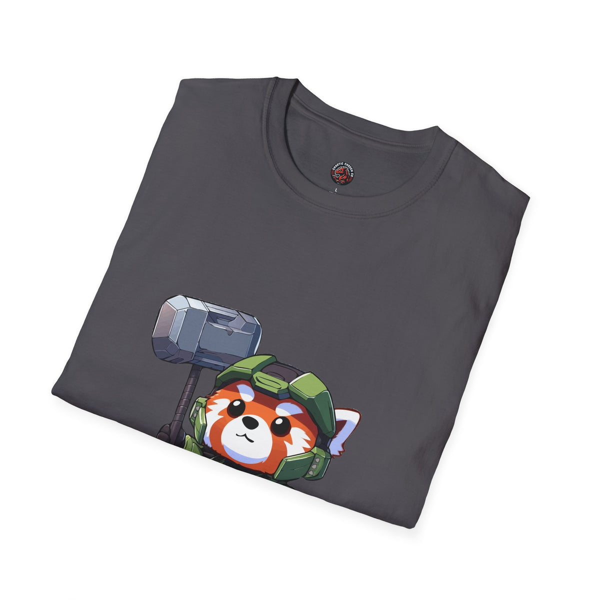 Spartan Red Panda Unisex Softstyle T-Shirt