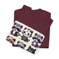 Halloween Raccoon Squad Goals T-Shirt - Cute, Spooky, Fun