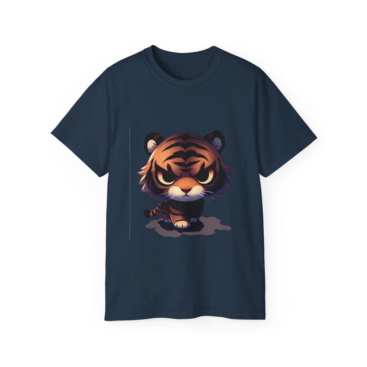 Shadowy Tiger Graphic Unisex Ultra Cotton Tee - Perfect for Animal Lovers