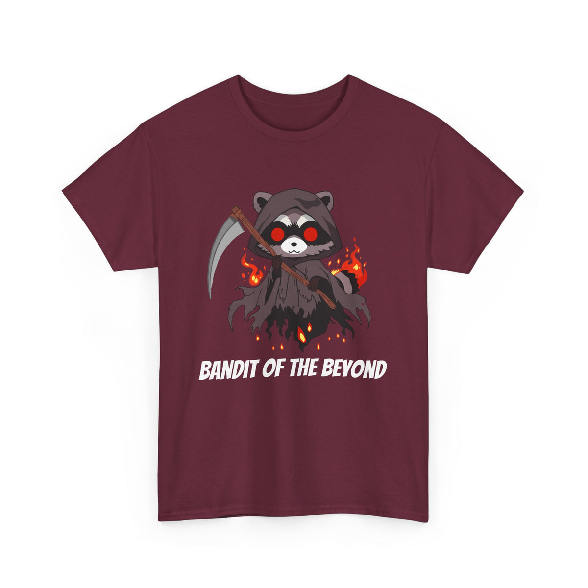 Raccoon Reaper T-Shirt - Bandit of the Beyond