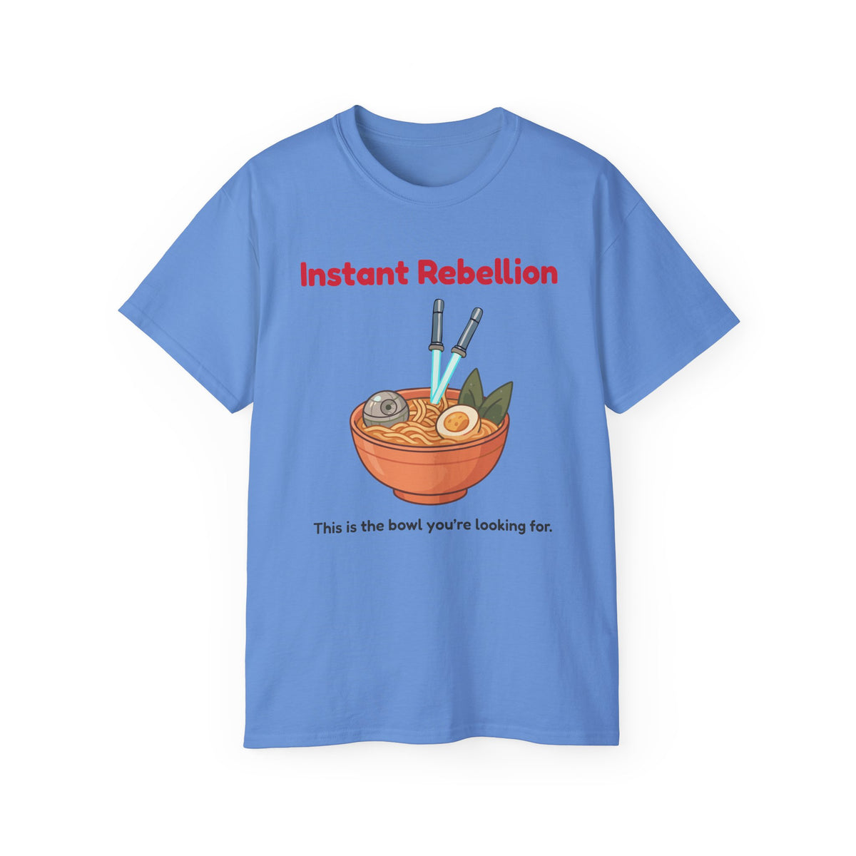 Funny Instant Ramen Unisex Ultra Cotton Tee – Perfect for Food Jedi!