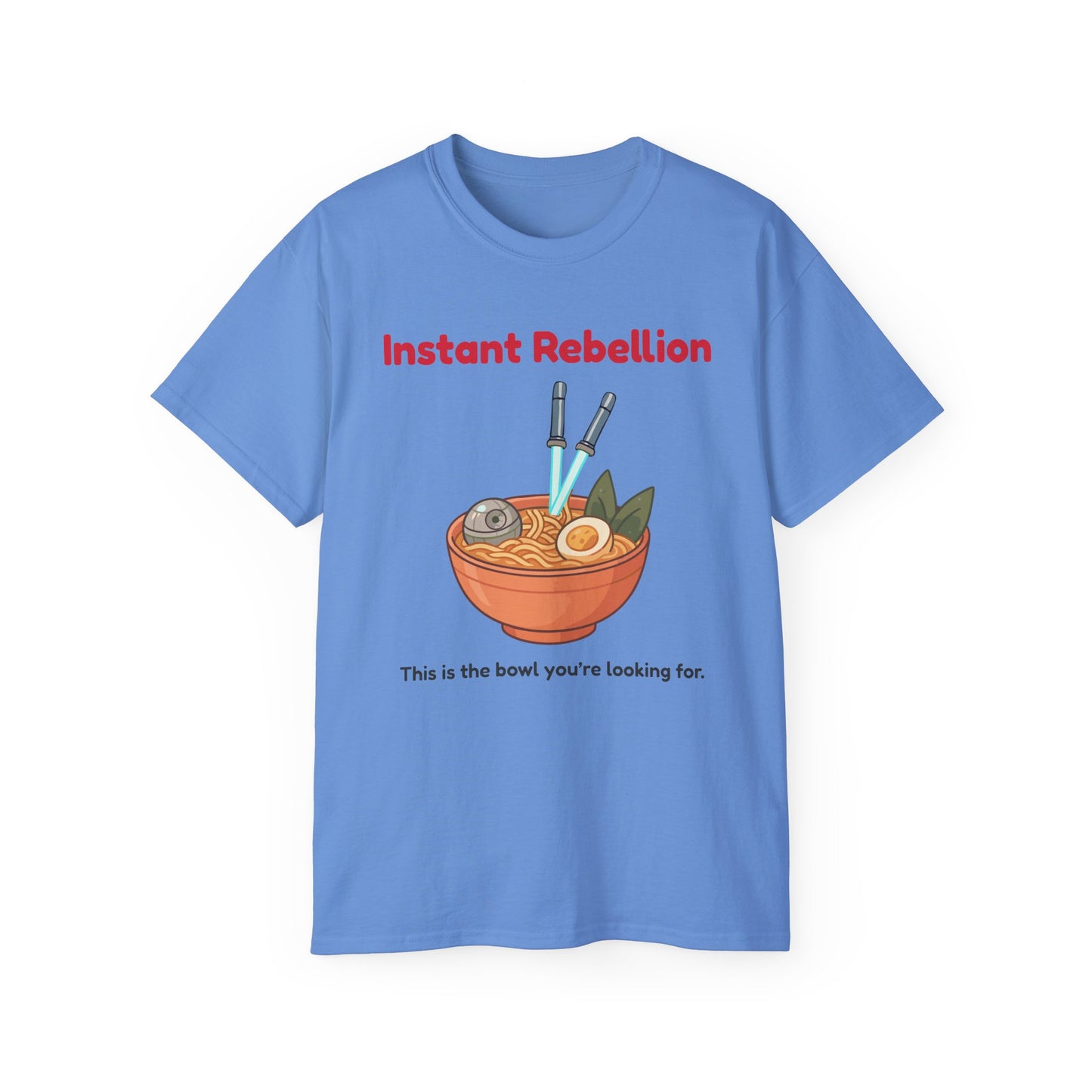 Funny Instant Ramen Unisex Ultra Cotton Tee – Perfect for Food Jedi!