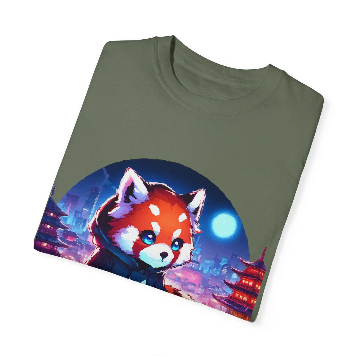 Red Panda Gamer T-Shirt - Cute & Funny Gaming Apparel
