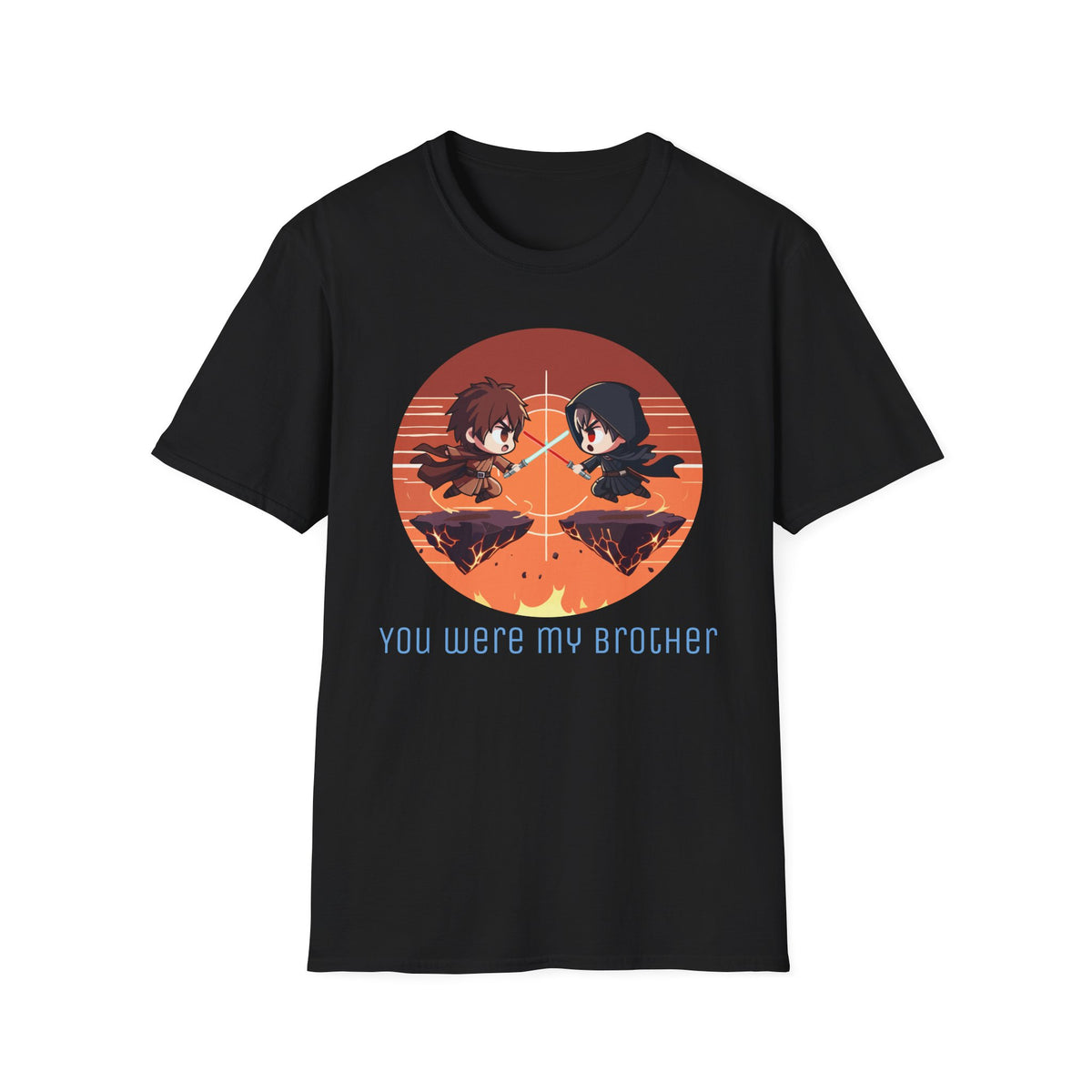 You Were My Brother Anime T-Shirt - Unisex Softstyle Tee for Fans