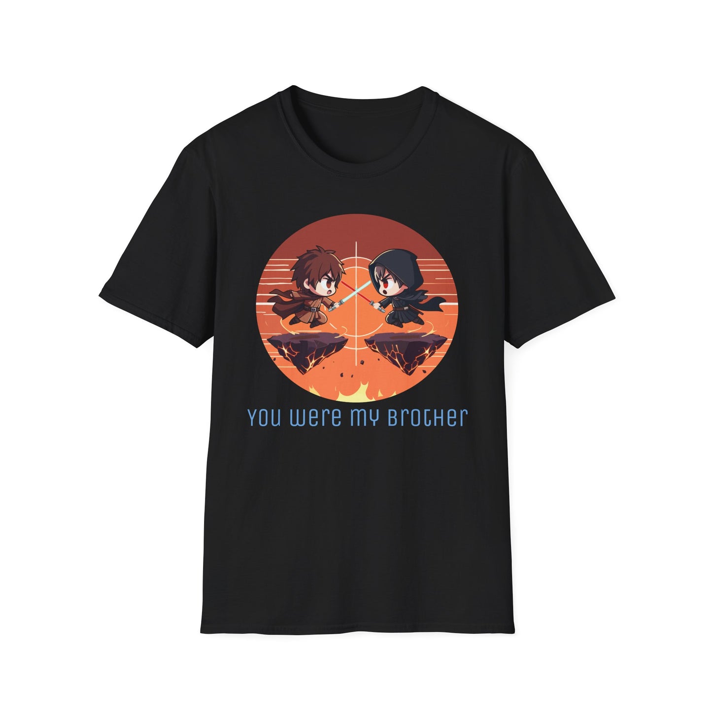 You Were My Brother Anime T-Shirt - Unisex Softstyle Tee for Fans