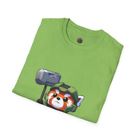 Spartan Red Panda Unisex Softstyle T-Shirt