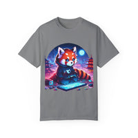 Red Panda Gamer T-Shirt - Cute & Funny Gaming Apparel