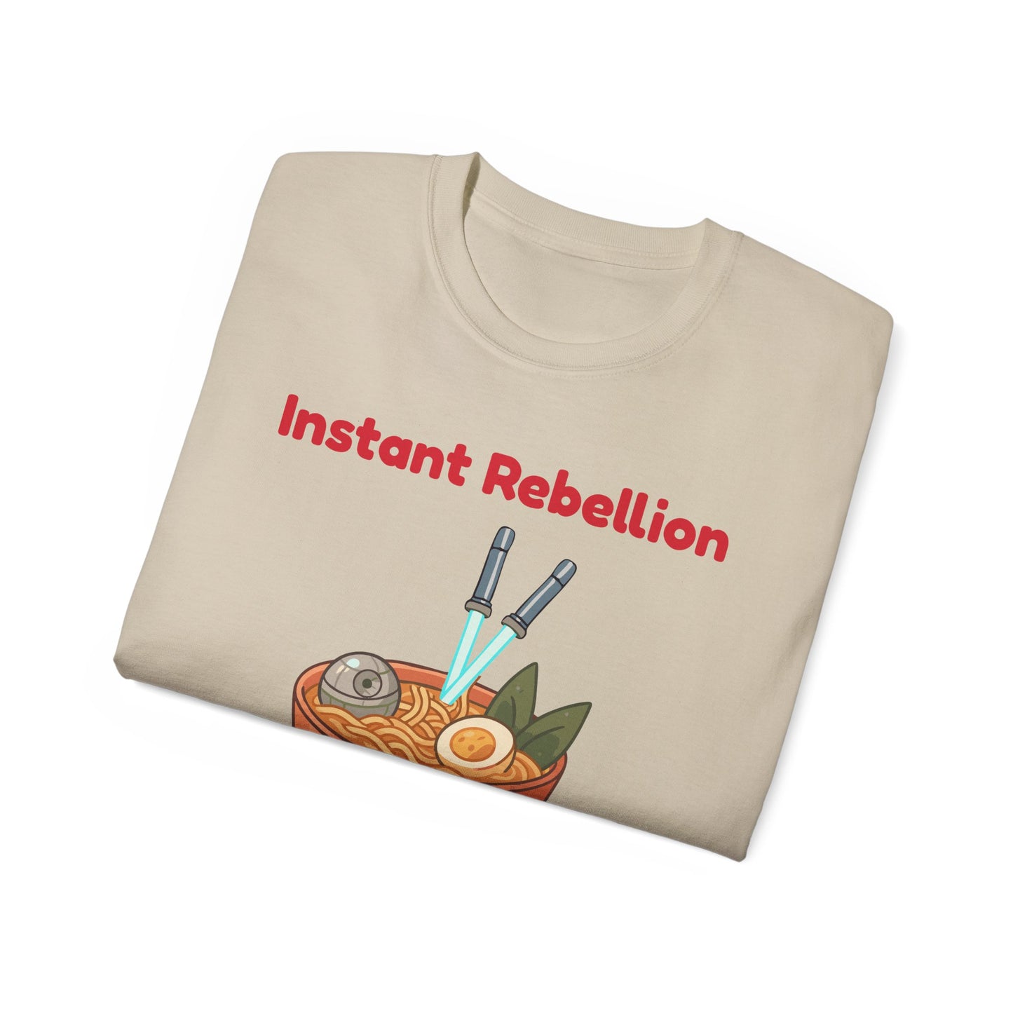 Funny Instant Ramen Unisex Ultra Cotton Tee – Perfect for Food Jedi!