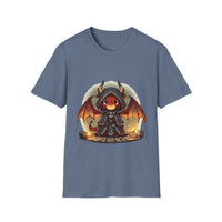 Hooded Dragon Demon Unisex Softstyle T-Shirt